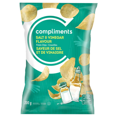 COMPLMNT SALT & VNGR CHIPS [200 g]