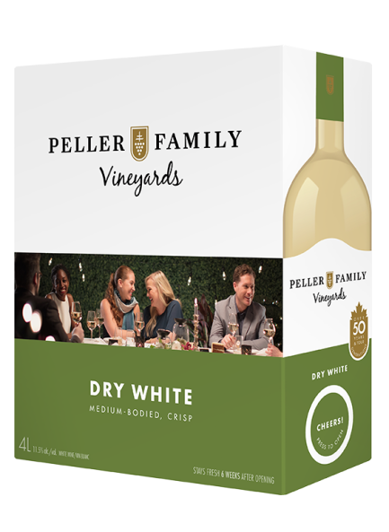 PELLER FARM DRY WHITE WINE 4L