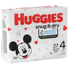 HUGGIES S&D DIAPERS JB #4 27s [27 ea]
