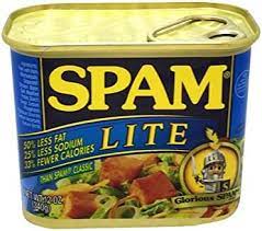 SPAM LUNCH MEAT LITE 25% LSS F [340 GM]