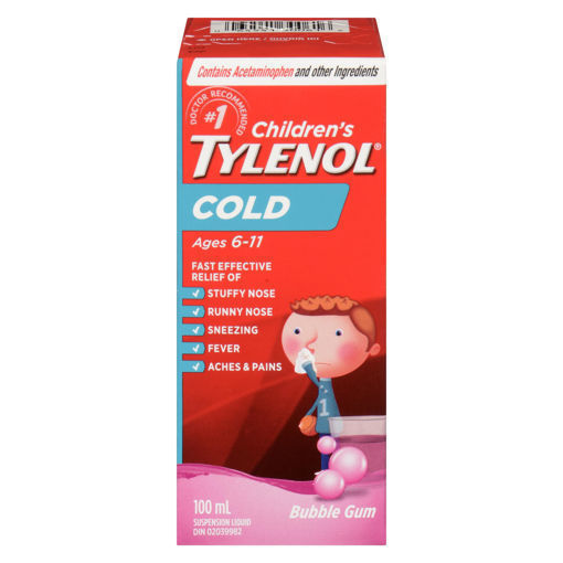 TYLENOL COLD ORAL SUSP B/GUM [100 ml]