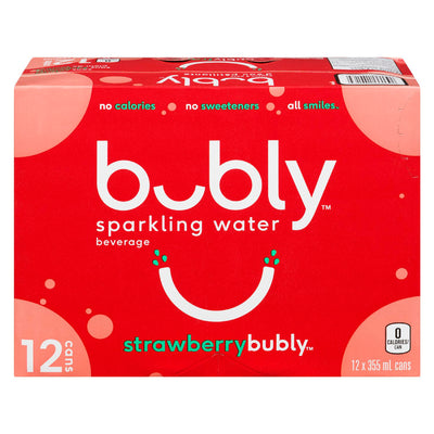 BUBLY STRAWBERRY SPK WATER [12 ea]