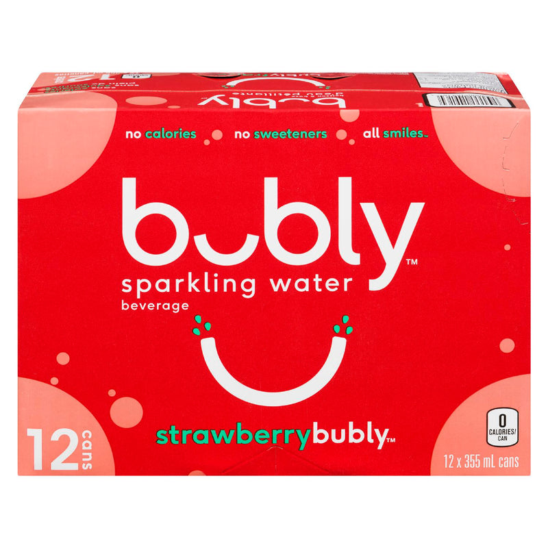 BUBLY STRAWBERRY SPK WATER [12 ea]