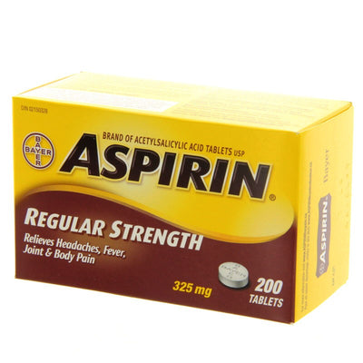 ASPRIRIN TABLETS 325mg [200 TB]