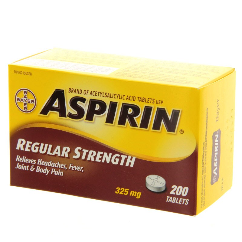 ASPRIRIN TABLETS 325mg [200 TB]