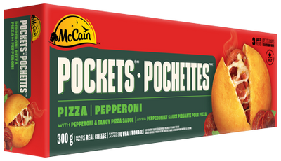 MCCAIN PIZZA POCKETS PEPP 3PK [300 g]