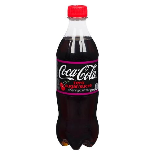 COKE ZERO CHERRY 500ml +DEP