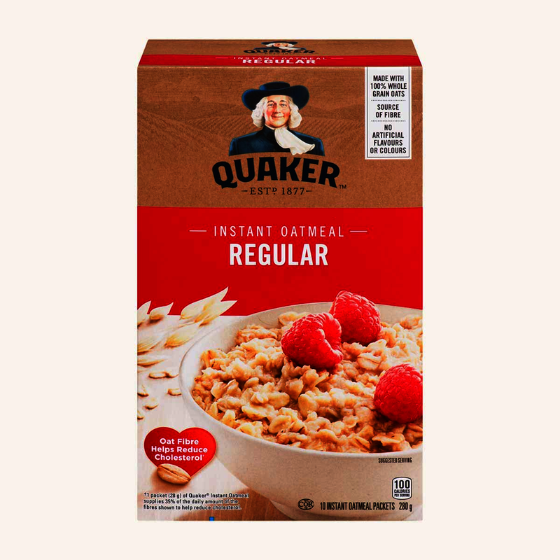 QUAKER INSTANT OATMEAL REGULAR [280 g]