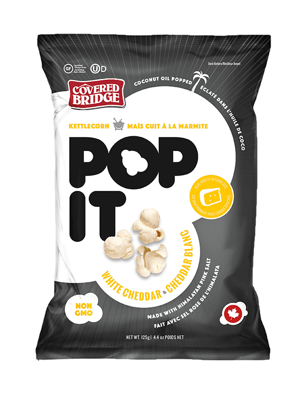 CVR BRD POP WHT CHEDR POPCORN [125 g]