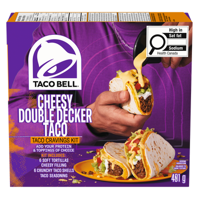 TACO BELL CHSY DBL DECKR TACO