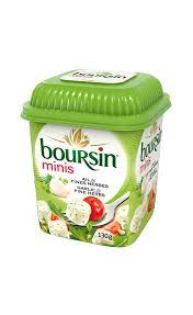 BOURSIN MINI GARLIC & HERB [130 g]