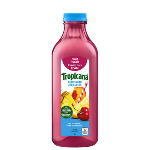 TROP ZERO SUGR PCH CHRRY PNCH [1.36 l]