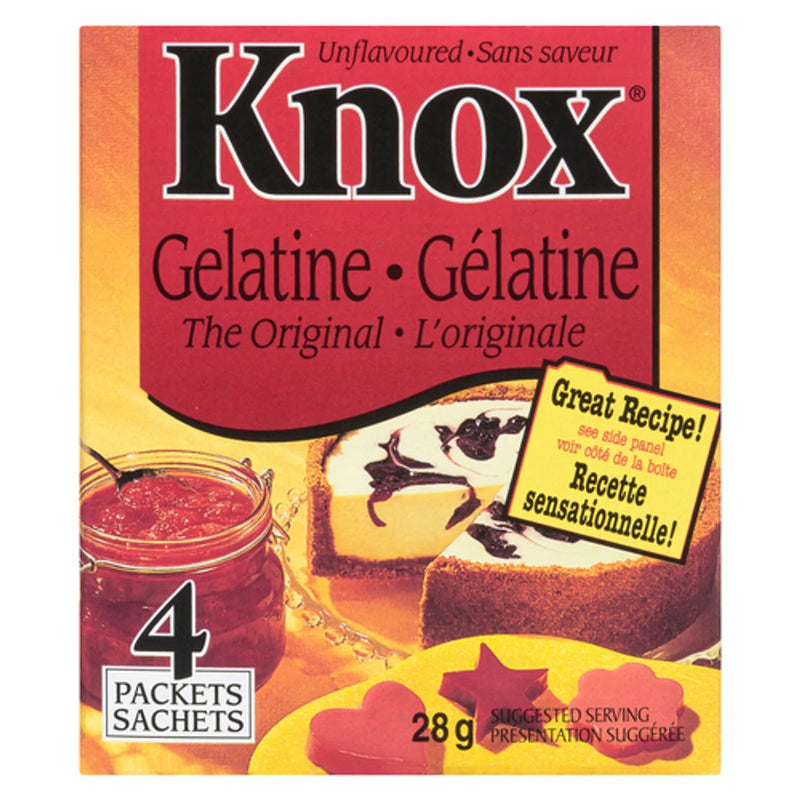 KNOX GELATINE MIX 4pk [28 g]