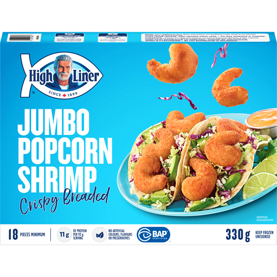 HIGH LINR JUMBO POPCORN SHRIMP [330 g]