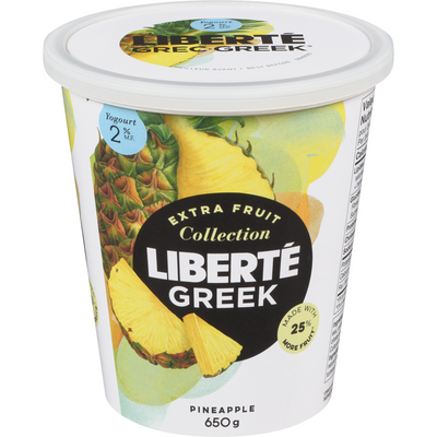LIBERTE YOG GREEK PINEAPPLE [650 g]