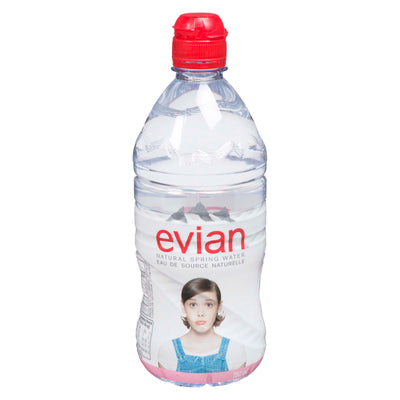 EVIAN SPORT CAP WATER 750ml