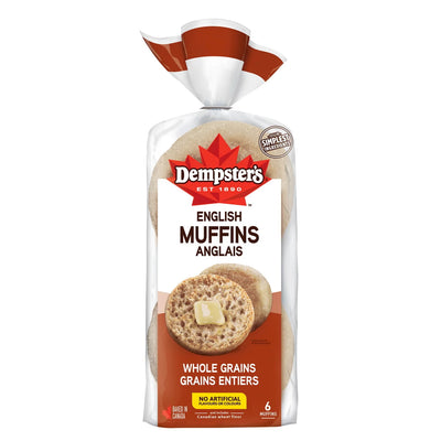 DEMPSTERS WW ENGLISH MUFFINS [340 g]