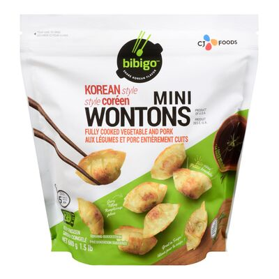 BIB MINI WONTON PORK & VEG [680 g]