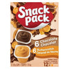 SNACK PACK CHOC/CRML 12PK