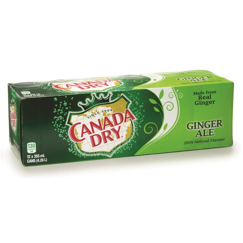 CAN DRY GINGER ALE 12PK