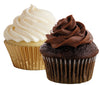 CUPCAKES WHITE OR CHOCOLATE 6p
