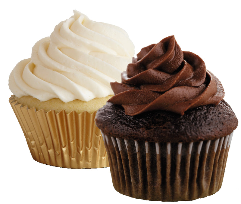 CUPCAKE TRIO CHOCO OR WHITE