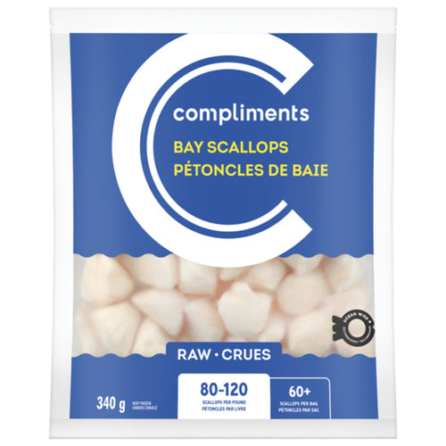 COMP BAY SCALLOPS 80/20 [340 g]