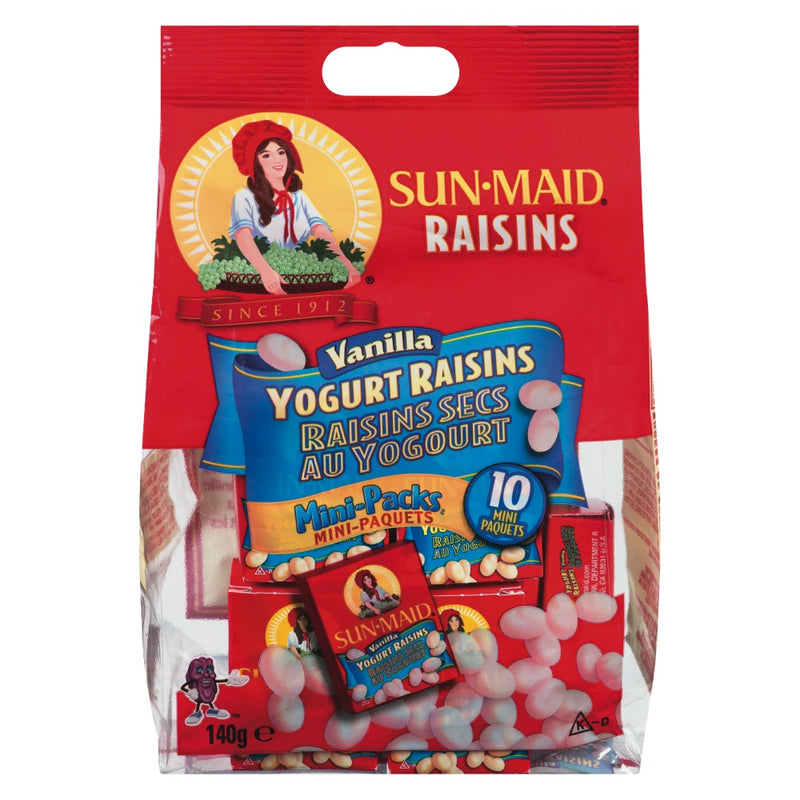 SUNMAID YOGURT RAISINS 140G [1 ea]