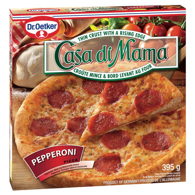 CASA DI MAMA PEPPERONI PIZZA [395 g]