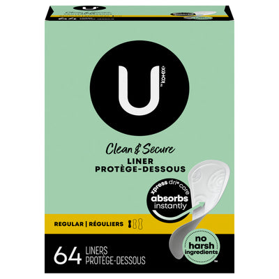 KOTEX REGULAR LINERS 64s [64 ea]