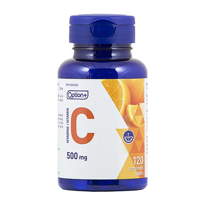 OPTION+ VITAMIN C 500mg 120s [120 ea]
