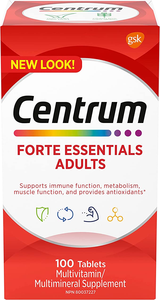 CENTRUM FORTE ESSENTIALS 100S [100 pcs]