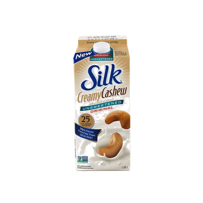 SILK UNSWEET CASHEW MILK 1.89L