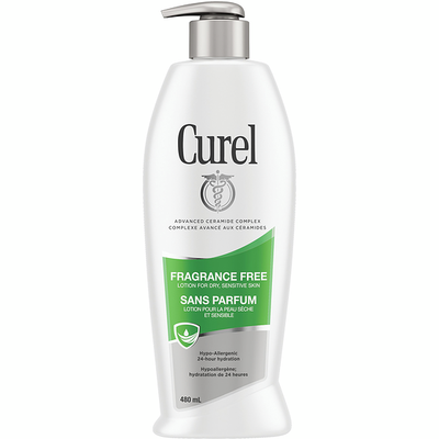 CUREL LOTION FRAGRANCE FREE [480 ml]
