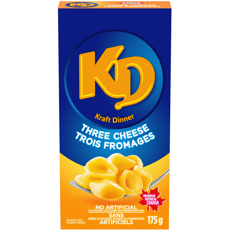 KRAFT DINNER MAC & CHS 3 CHEES [175 g]