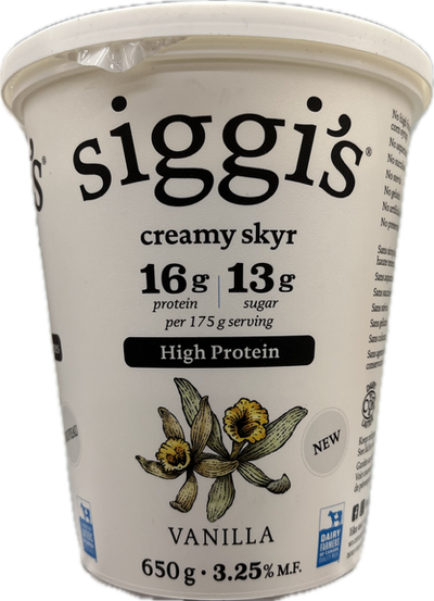 SIGGIS VANILLA 3.6% YOGURT [650 g]