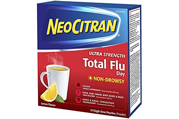 NEO CITRAN ULTRA STR FLU LEMON [10 PK]