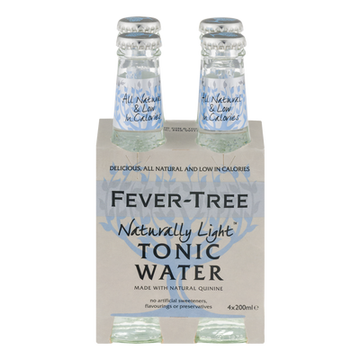 FEVER TREE LIGHT TONIC 4x200ml