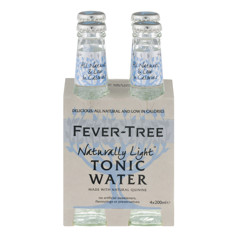 FEVER TREE LIGHT TONIC 4x200ml