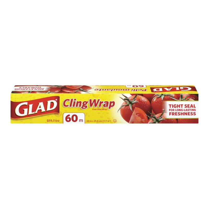 GLAD FOOD CLING WRAP 60M
