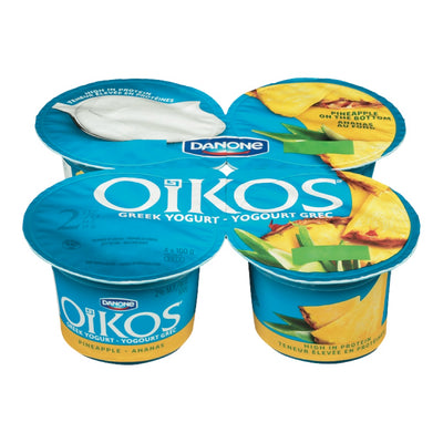 DAN OIKOS PINEAPPLE 4X100g [4 ea]