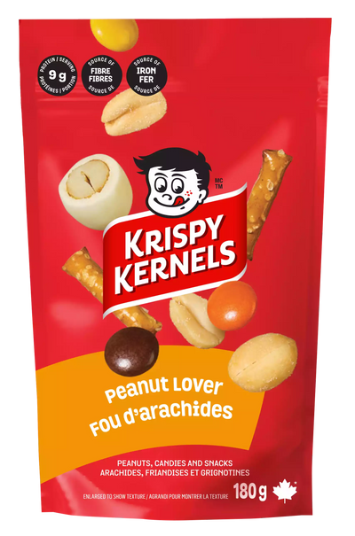 KRISPY KERNEL PEANUT LOVERS [180 g]