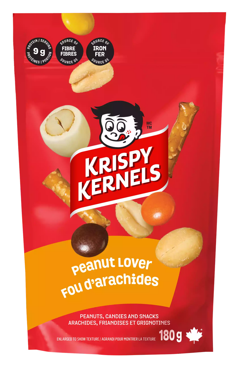KRISPY KERNEL PEANUT LOVERS [180 g]