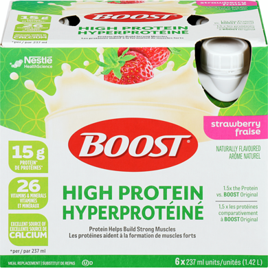 BOOST HIGH PROTEIN STRAWBERRY [1 ea]