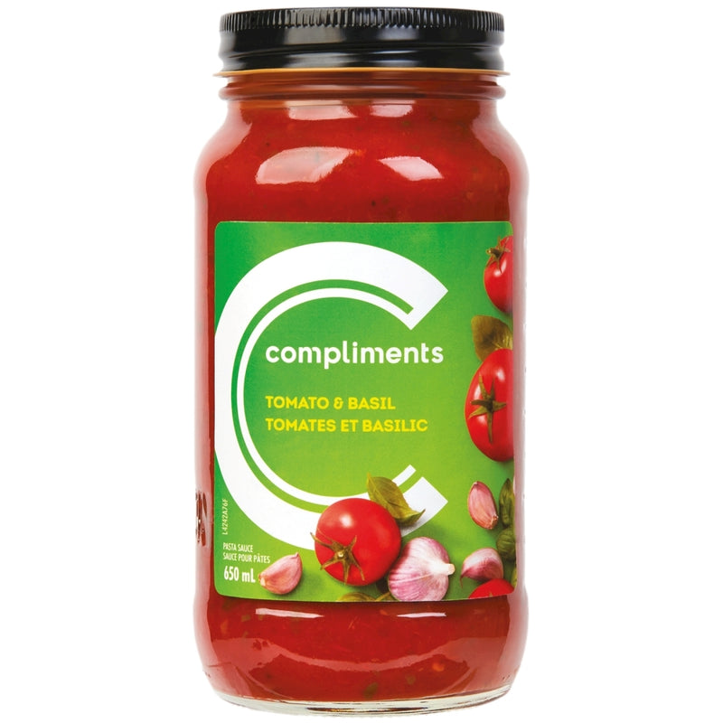 COMP PASTA SAUCE TOMATO BASIL [650 ml]