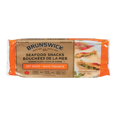 BRUNSWICK FISH FILLETS HOT SC [100 GM]