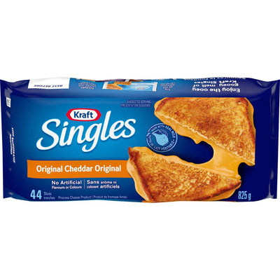 KRAFT SINGLES CHEESE SL 44PK [825 g]