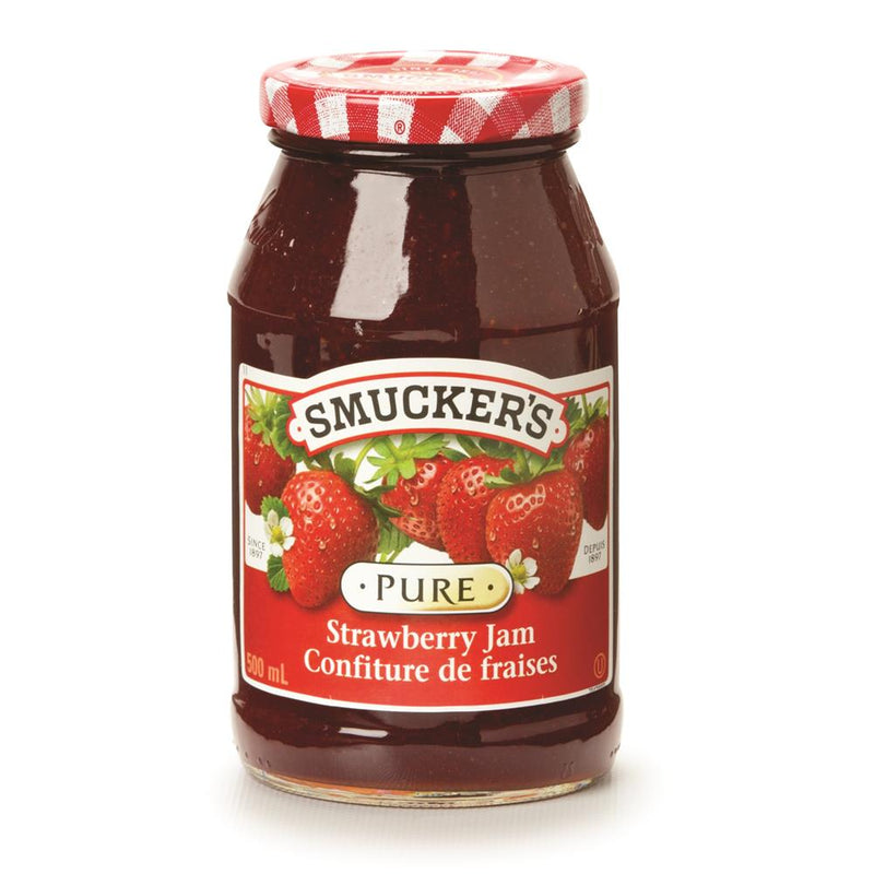 SMUCKERS PURE STRAWBERRY JAM [500 ml]