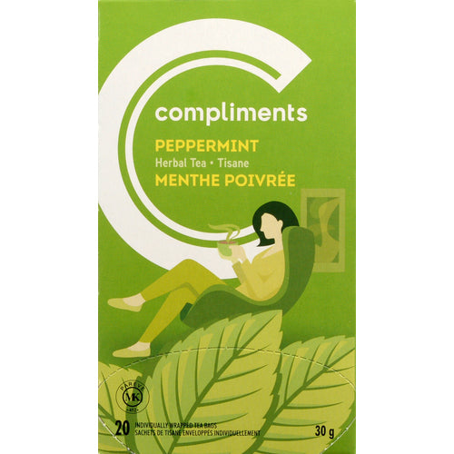 COMP HERB TEA PEPPERMINT 20s [48 g]