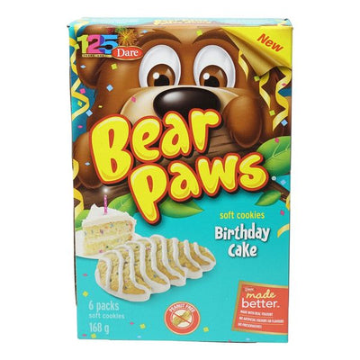 BEAR PAWS SFT COOKIES BIRTHDAY [168 g]